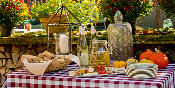 Großes Lunchbuffet